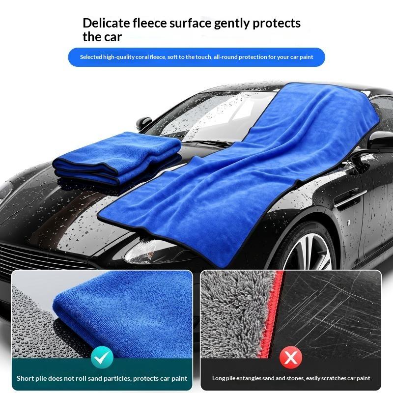 Microfiber Car Drying Towel Super Absorbent - 뛰어난 흡수력을 자랑하는 대형 차량용 건조