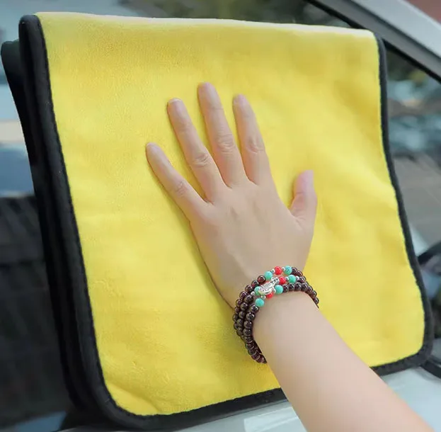 Microfiber Car Drying Towel Super Absorbent - 마이크로화이버 세차 청소용 천 두꺼운 양면
