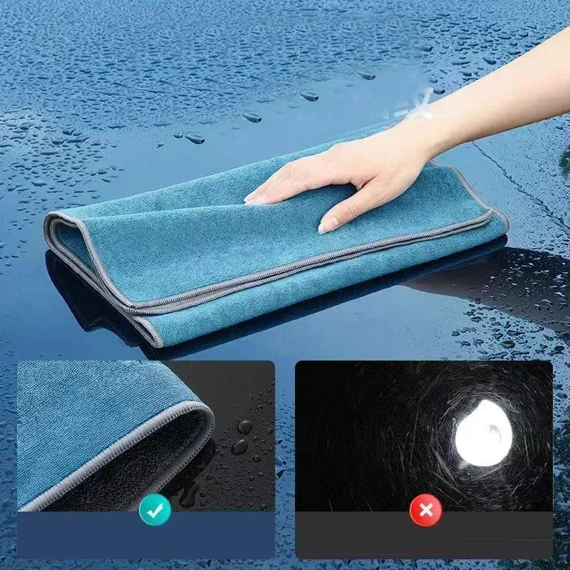 Microfiber Car Drying Towel Super Absorbent - 플러시 숏 파일 마이크로파이버 타월 초부드러운