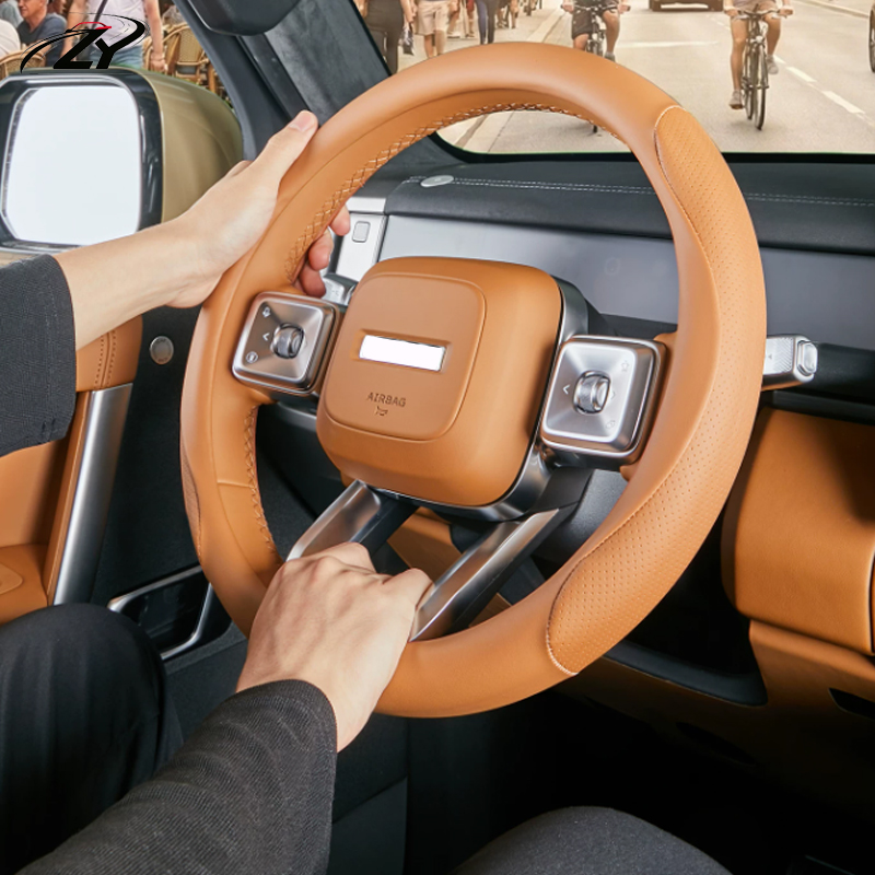 Car Steering Wheel Cover Anti Slip Breathable - 체리 ICAR V27, ICAUR V27 2026,