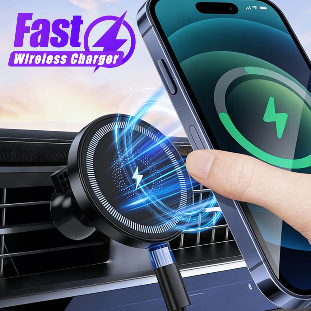 자석식 무선 차량용 충전기 에어벤트 폰 홀더 스탠드 ( - Magnetic Phone Holder For Car Vent 리뷰 및 가격