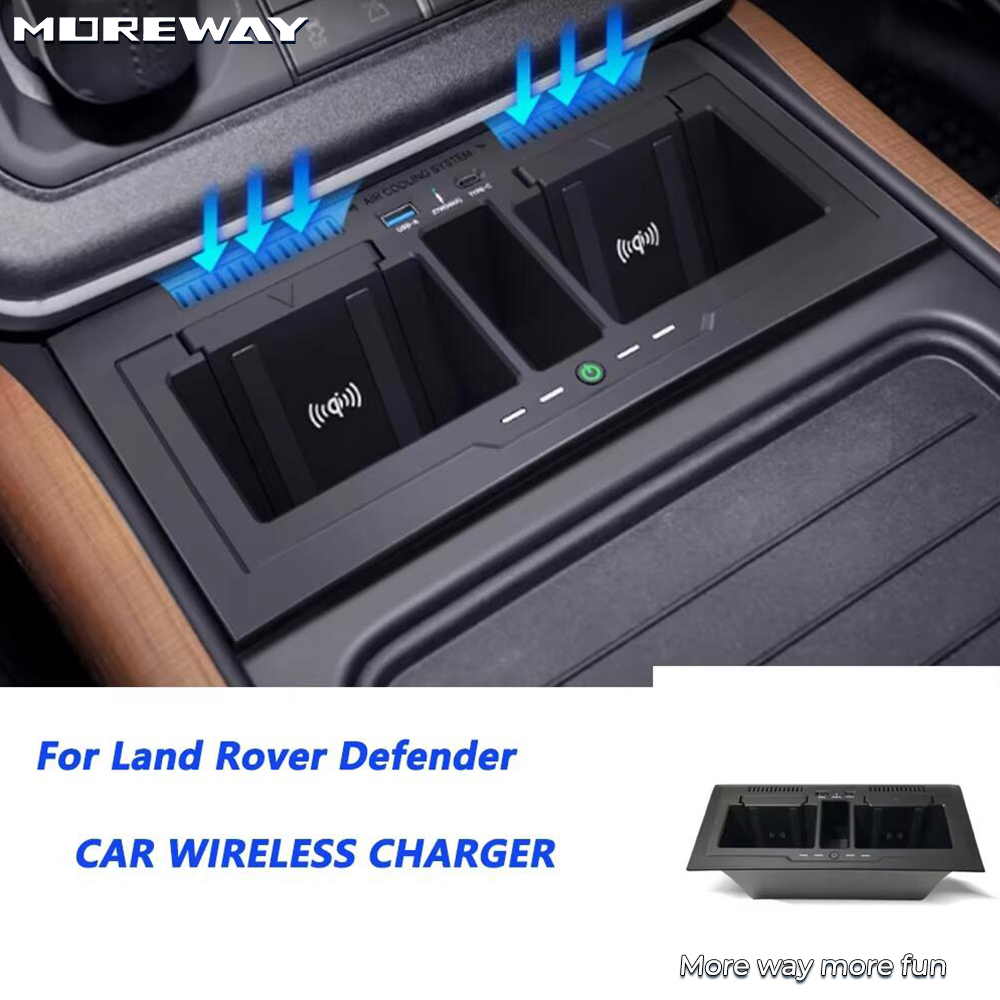 모어웨이 고속 충전 차량용 무선 충전 패드 랜드로버 디 - Wireless Car Charger Mount Fast Charging 리뷰 및 가격