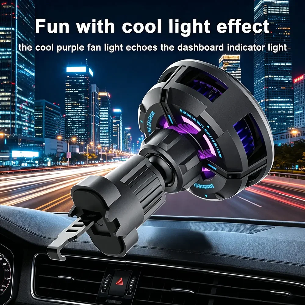15W 아이스 쿨링 마그네틱 무선 차량용 충전기, 에어 - Magnetic Phone Holder For Car Vent 리뷰 및 가격