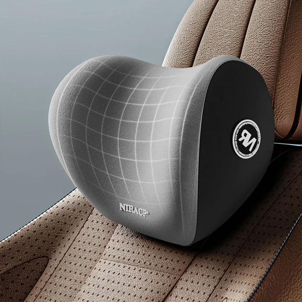 인체공학적 메모리폼 자동차 시트 쿠션 - 모든 계절에  - Memory Foam Car Neck Pillow Lumbar Support 리뷰 및 가격