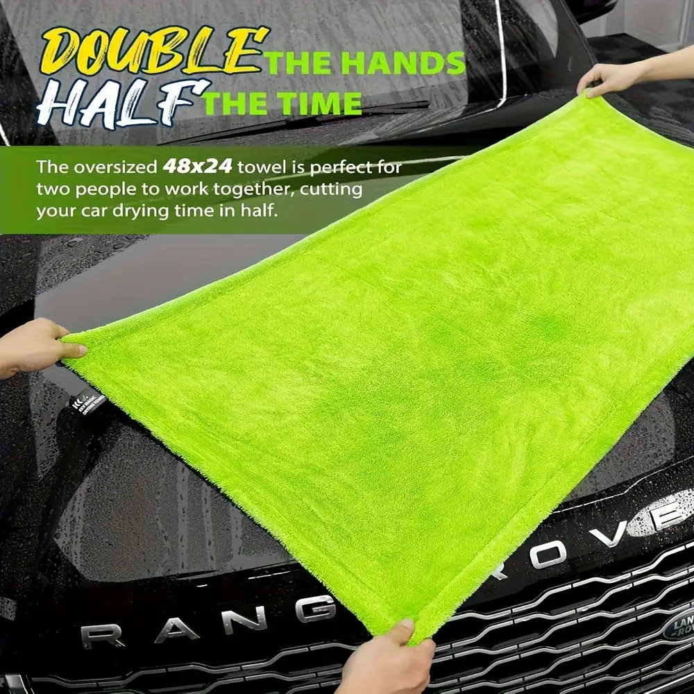 1400GSM 헤비 듀티 SUV 트럭 건조 타월 초대형 - Microfiber Car Drying Towel Super Absorbent 리뷰 및 가격